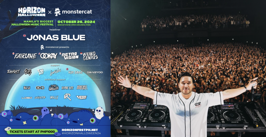 Manila’s Biggest Halloween Party is Bringing Tomorrowland Vibes with Jonas Blue and Monstercat