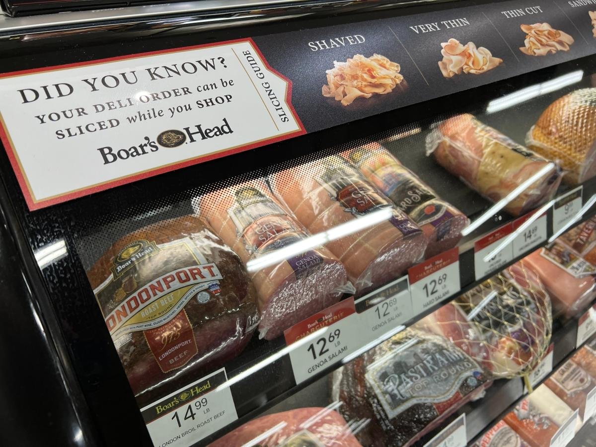 Map shows 19 states affected by listeria outbreak tied to Boar's Head deli meat