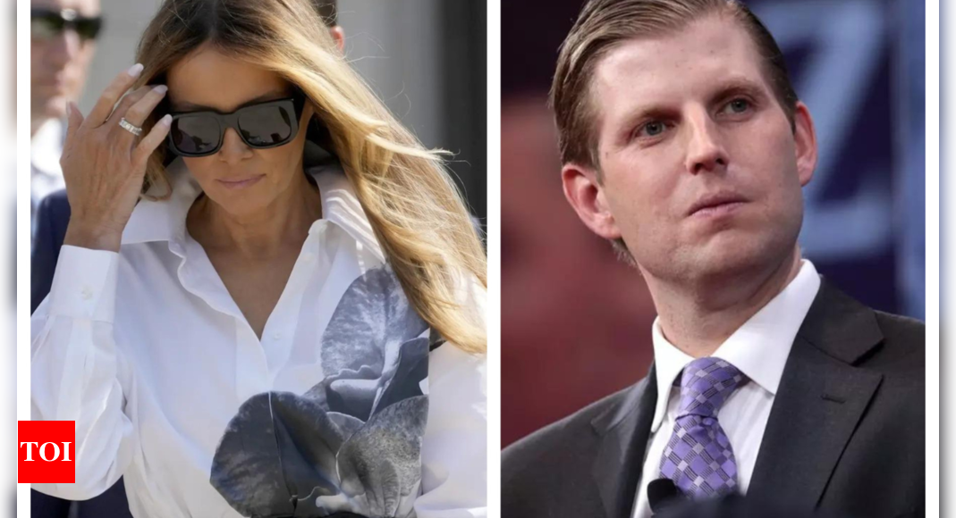 Melania Trump spotted in New York, Eric had to walk for stepmother's enhanced security