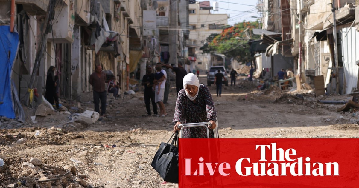 Middle East crisis live: UN worker killed by Israeli sniper in West Bank; Israel reports missile from Yemen | Israel-Gaza war