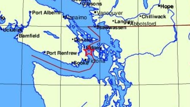 Mild earthquake felt on Vancouver Island, Lower Mainland