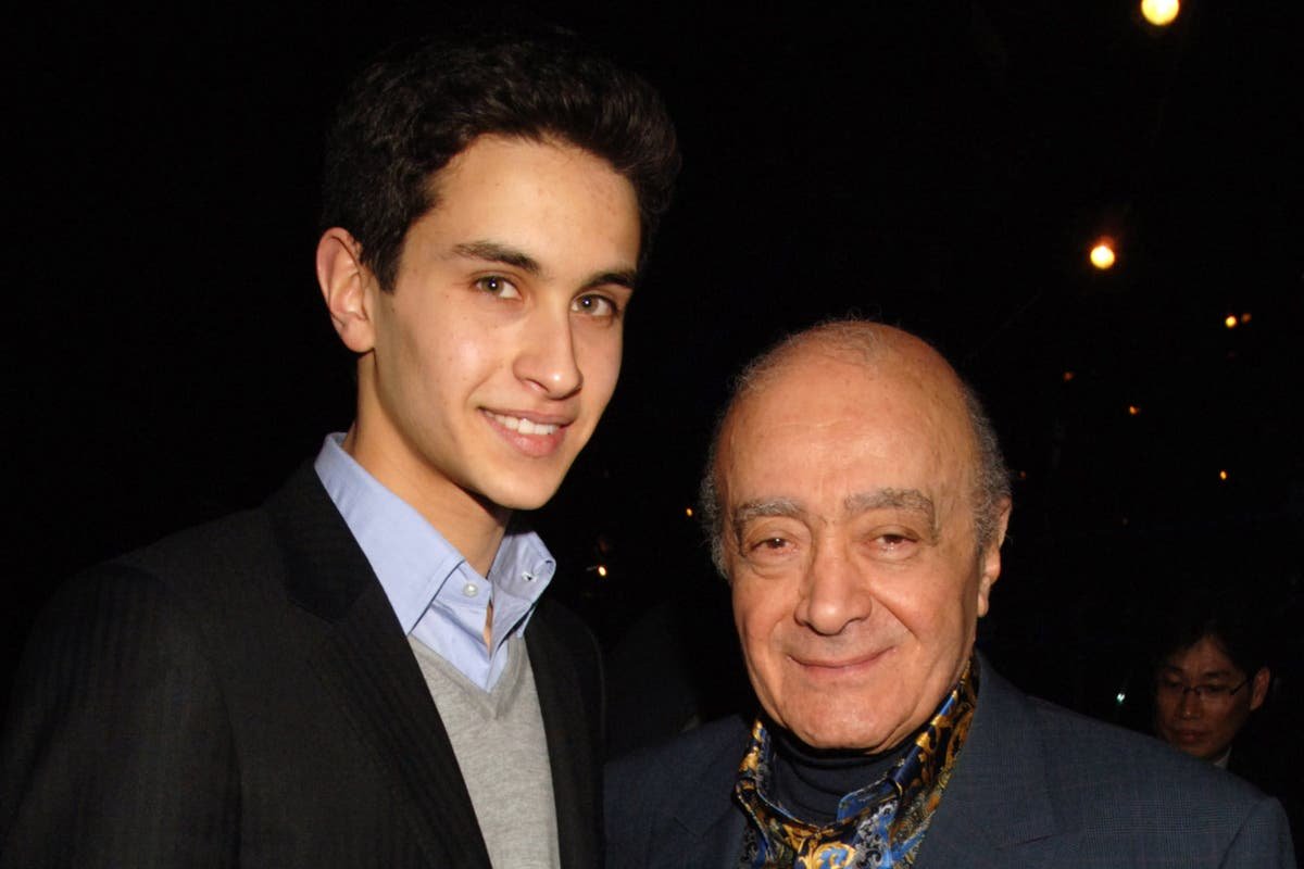 Mohamed Al-Fayed’s son says he is ‘horrified’ by allegations of rape and sexual abuse