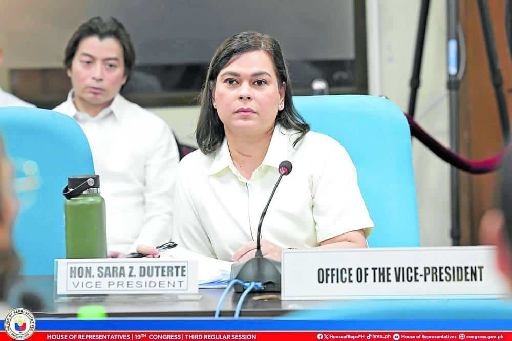 The Office of the Vice President (OVP) on Monday denied reports that Vice President Sara Duterte was on a beach as she skipped the House plenary debates on the 2025 budget of her office.