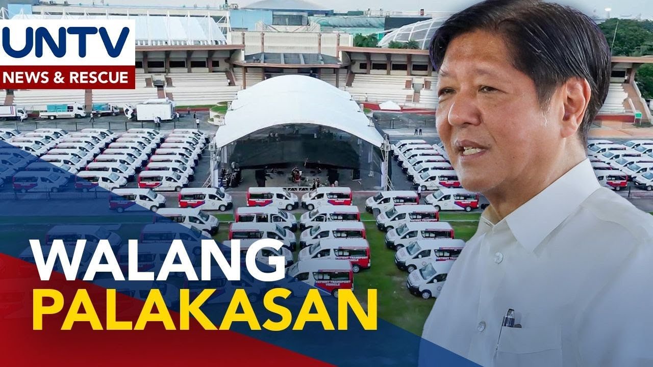 PBBM, nagbabala vs. ‘palakasan system’ sa pagkuha ng ambulansya