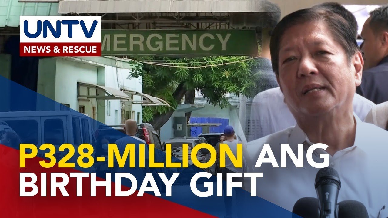 PBBM, sasagutin ang gastos ng mga pasyente sa government hospitals bilang birthday gift