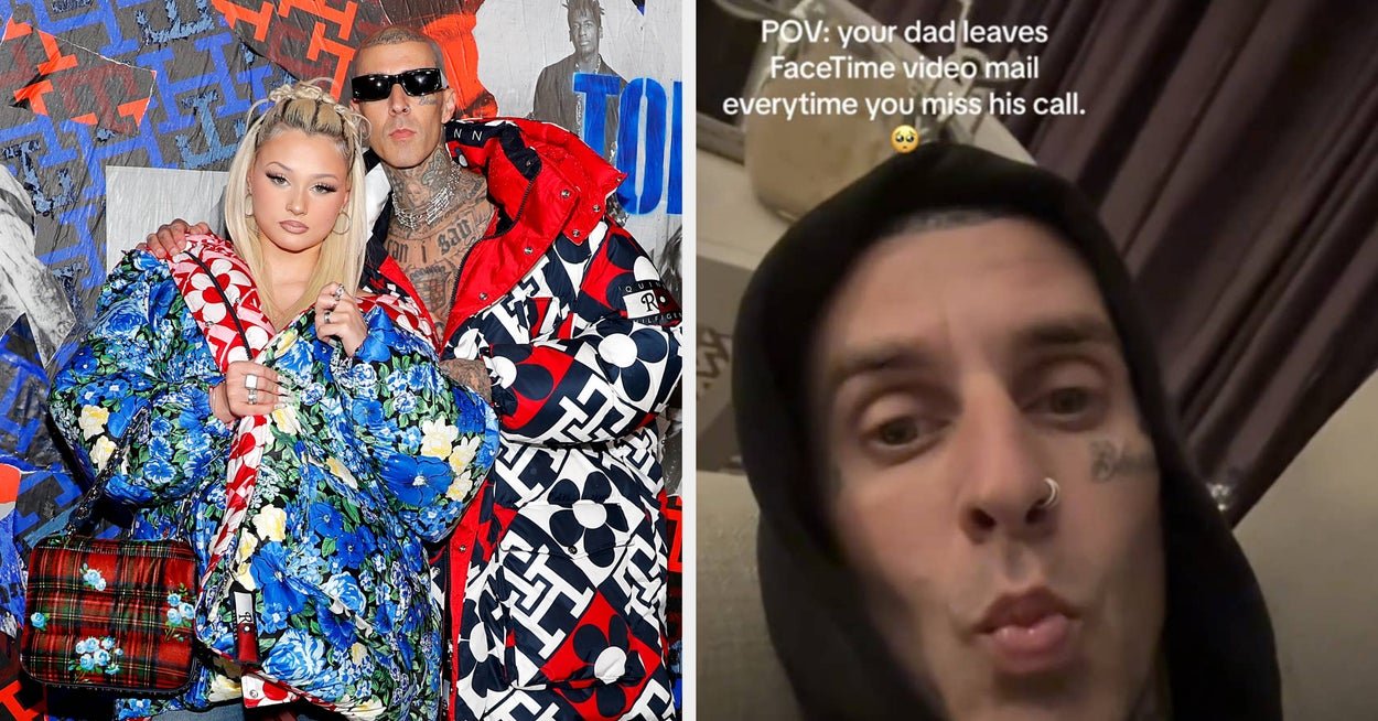 People Are Obsessed With Travis Barker's Adorable Video Messages He Sends To His Daughter Alabama Barker