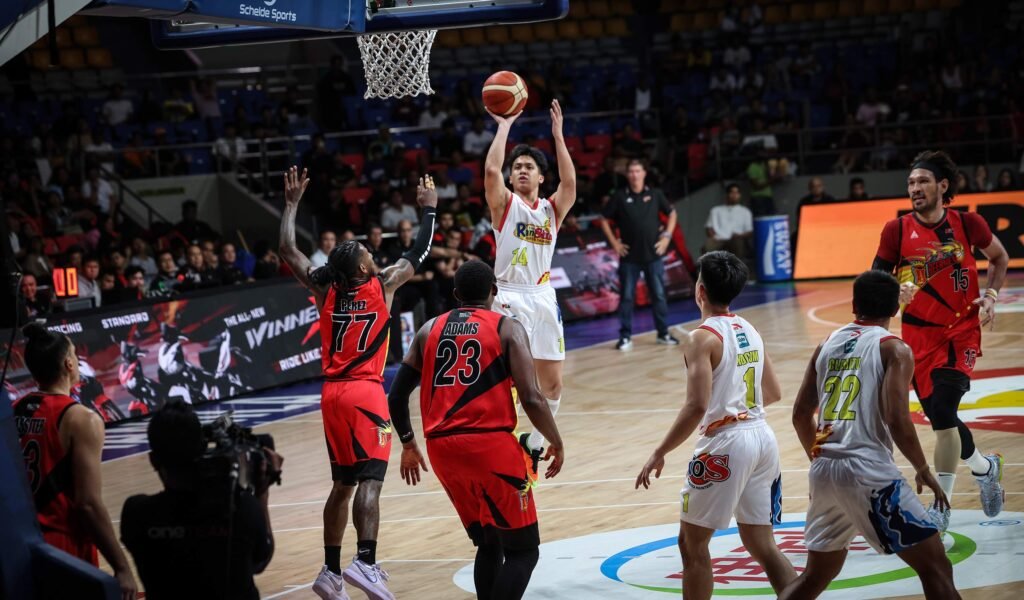 Andrei Caracut leads Rain or Shine Elasto Painters past San Miguel Beermen in the PBA Governors