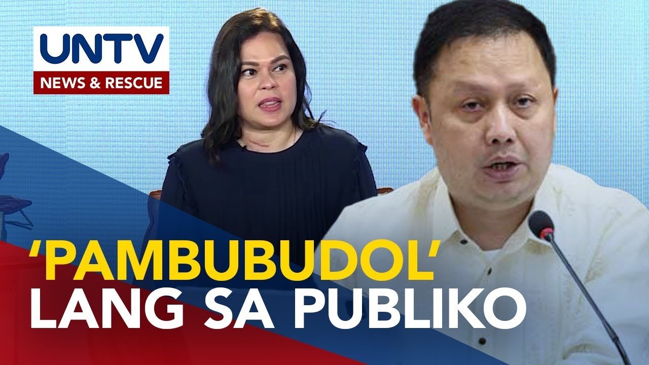 Rep. Co, sinagot ang mga alegasyon ni VP Sara kaugnay sa umano’y pagkontrol nila sa pambansang pondo