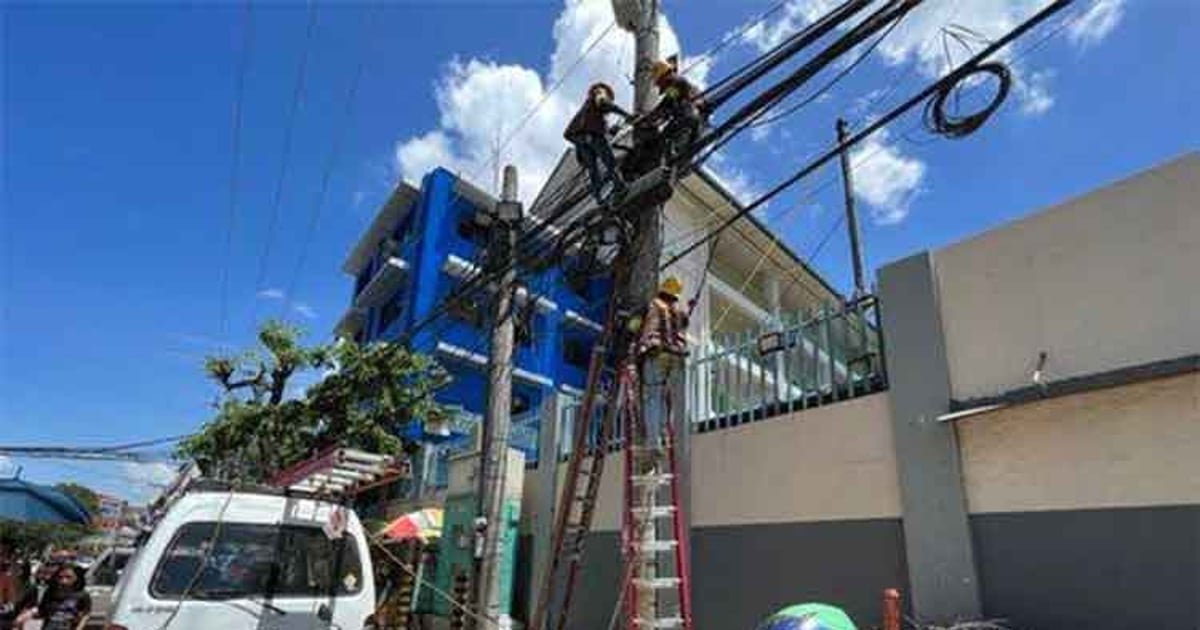 Spaghetti wires on P. del Rosario cleared