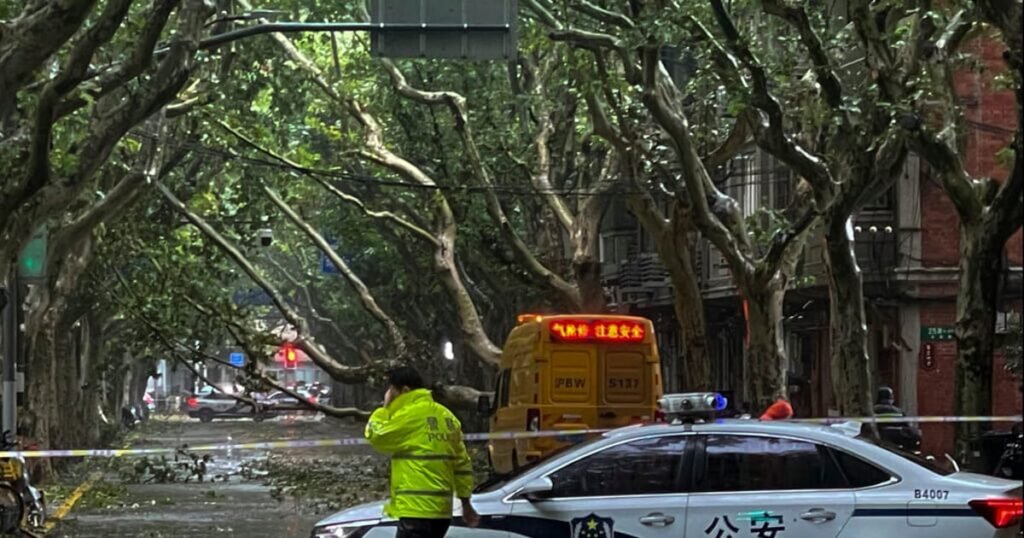 Strongest typhoon since 1949 hits Shanghai and ...