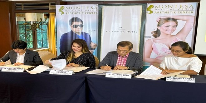 Contract signing at The Manila Hotel's Sampaguita Hall