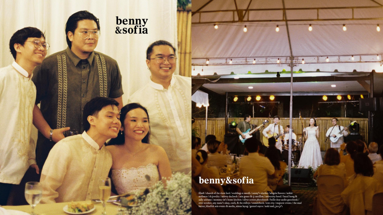 The Ridleys Vocalist Benny Manaligod, Romantic Wedding Photos