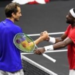 Tiafoe beats Medvedev to put Team World ahead at Laver Cup