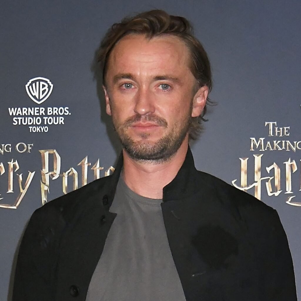 Tom Felton Makes Rare Appearance With Girlfriend Roxanne Danya