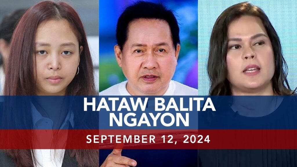 UNTV: Hataw Balita Ngayon | September 12, 2024