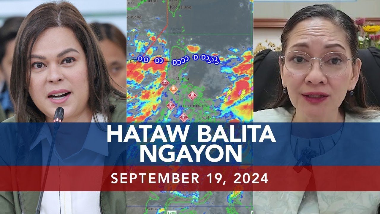 UNTV: Hataw Balita Ngayon | September 19, 2024