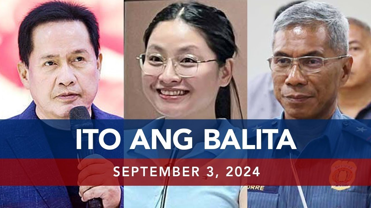 UNTV: Ito Ang Balita | September 3, 2024