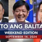 UNTV: Ito Ang Balita Weekend Edition | September 14, 2024