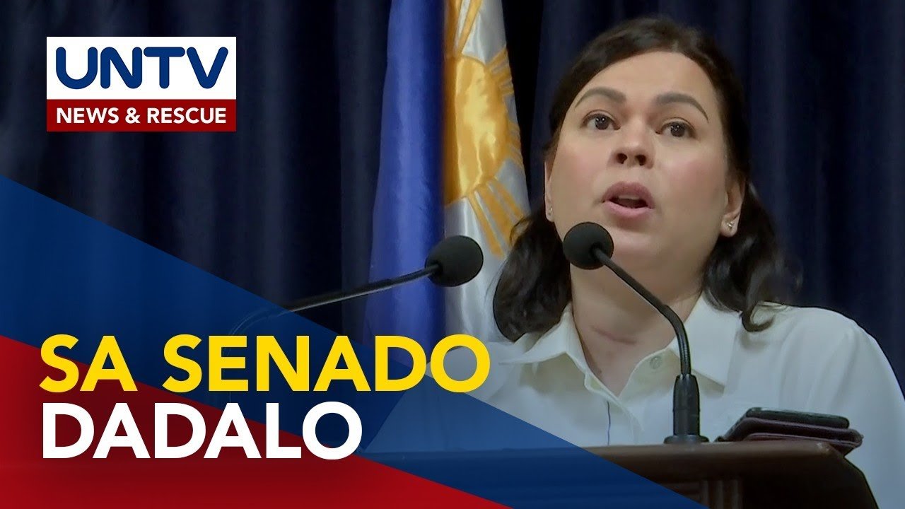 VP Sara Duterte, dadalo sa budget deliberation ng Senado