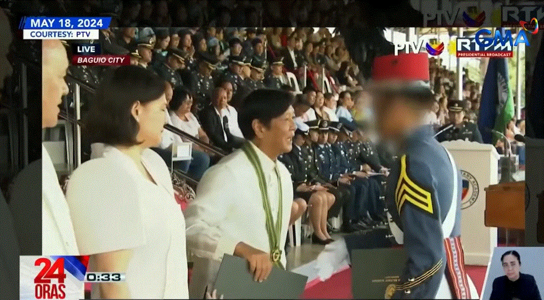 AFP says PMA cadet asked for Marcos watch at graduation; says it’s not common, tradition