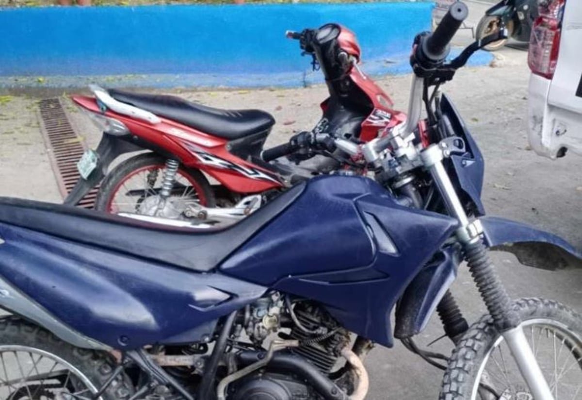 Aloguinsan police nabbed man for allegedly stealing motorcycles