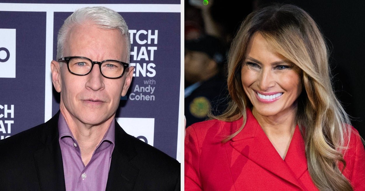 Anderson Cooper Struggles To Speak After Watching Weird Melania Trump Clip Live On Air