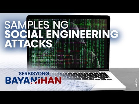 Ano ang halimbawa ng social engineering attacks?