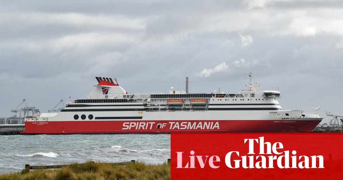 Australia news live: Tasmanian politics in crisis over ferry fiasco as deputy premier quits cabinet | Australian politics