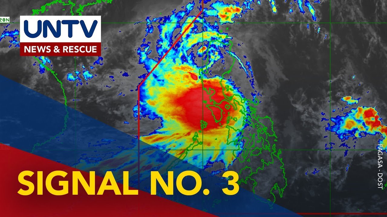 Bagyong Kristine, kumikilos sa direksyon ng CAR; Signal No. 3, nakataas