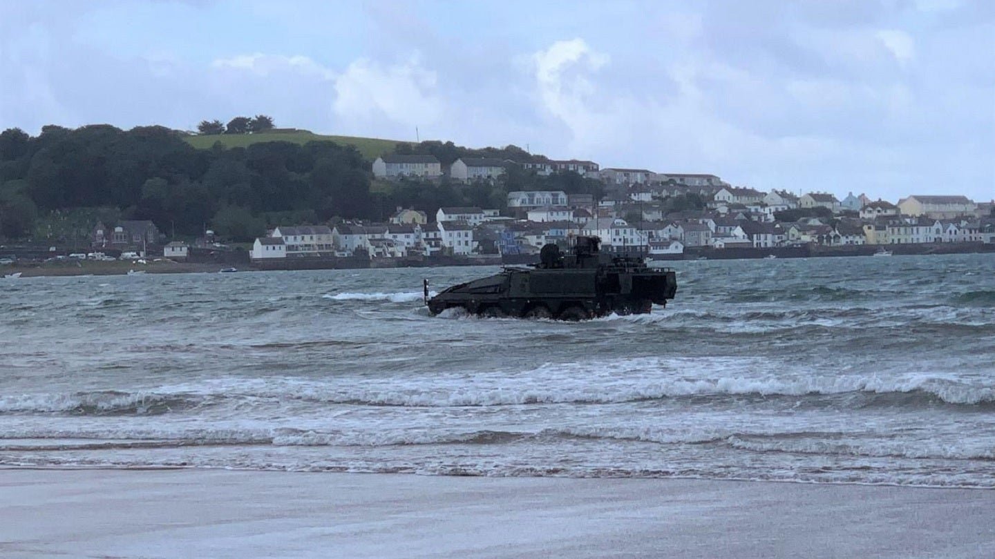 Boxer: British Army’s “primary” mechanised infantry vehicle in ford trials