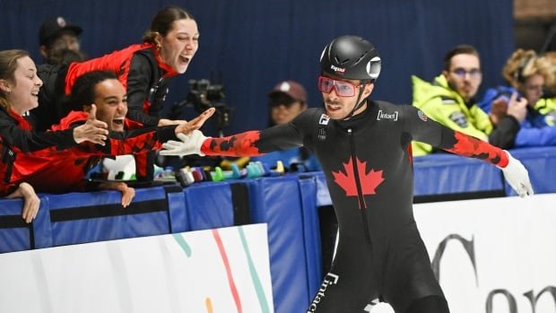 Canadian short track speed skater Dandjinou wants to 'dominate' sport