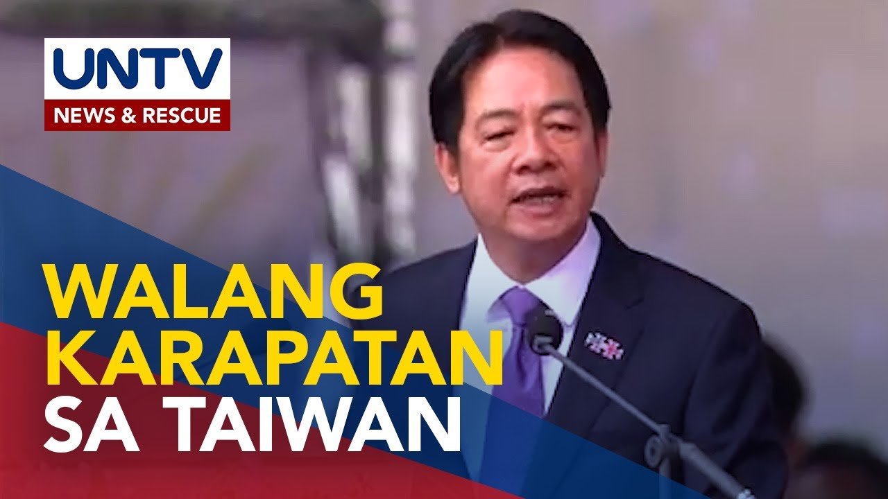 China, walang karapatan na kumatawan sa Taiwan ayon kay Pres. Lai; pagdepensa sa soberanya, iginiit