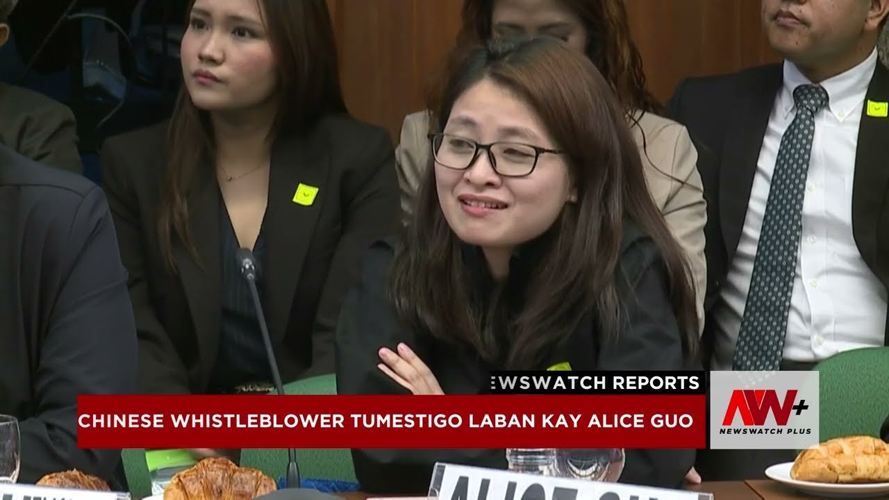 Chinese whistleblower tumestigo laban kay Alice Guo | NewsWatch Reports