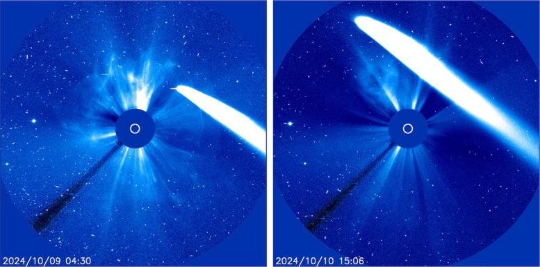 Comet Tsuchinshan-ATLAS LASCO C3