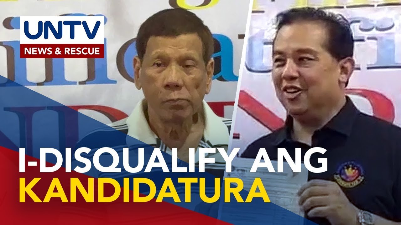 Ex-Pres. Duterte, Rep. Romualdez at 3 pang kandidato, ipinadi-disqualify sa COMELEC