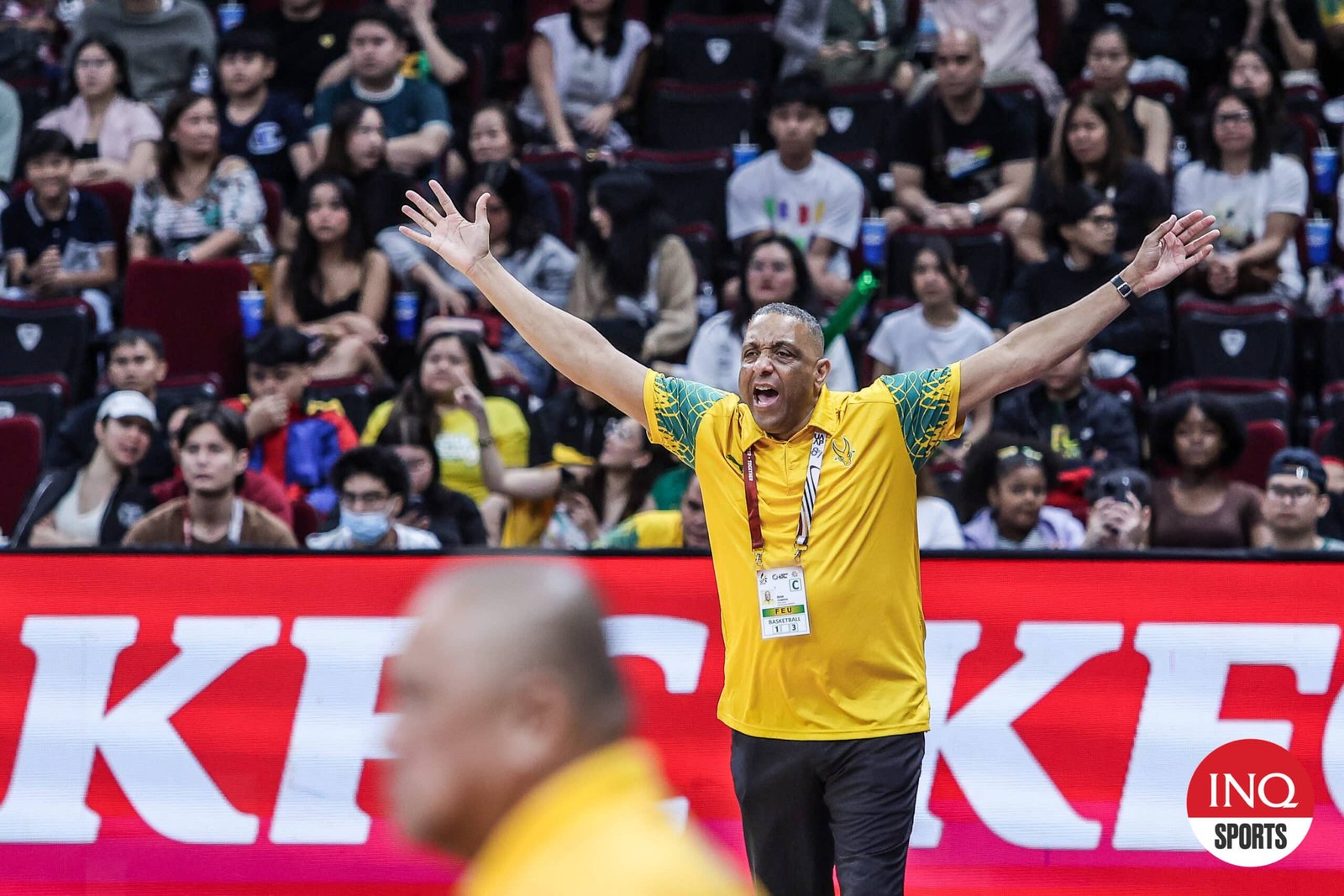 FEU coach Sean Chambers vs UST UAAP Season 87