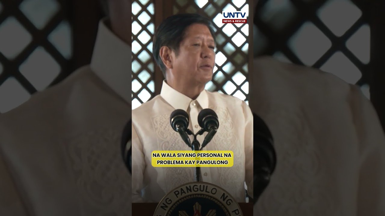 FPRRD, nilinaw na walang personal na problema kay PBBM