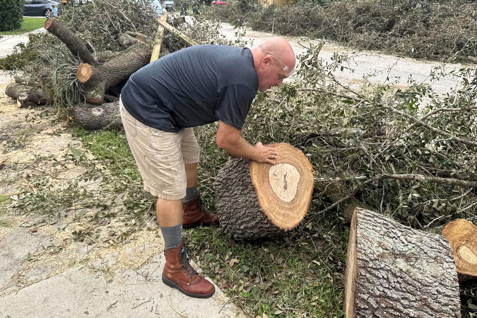 Far from Hurricane Milton’s center, tornadoes brought devastation