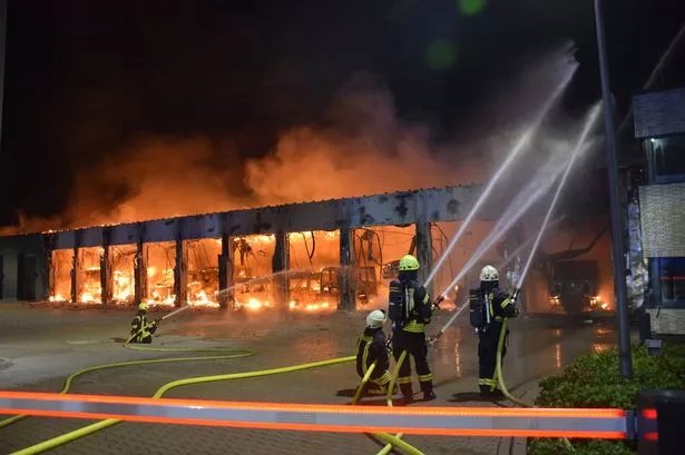 Germany fire station burns down in horror blaze as it didn't have a fire alarm