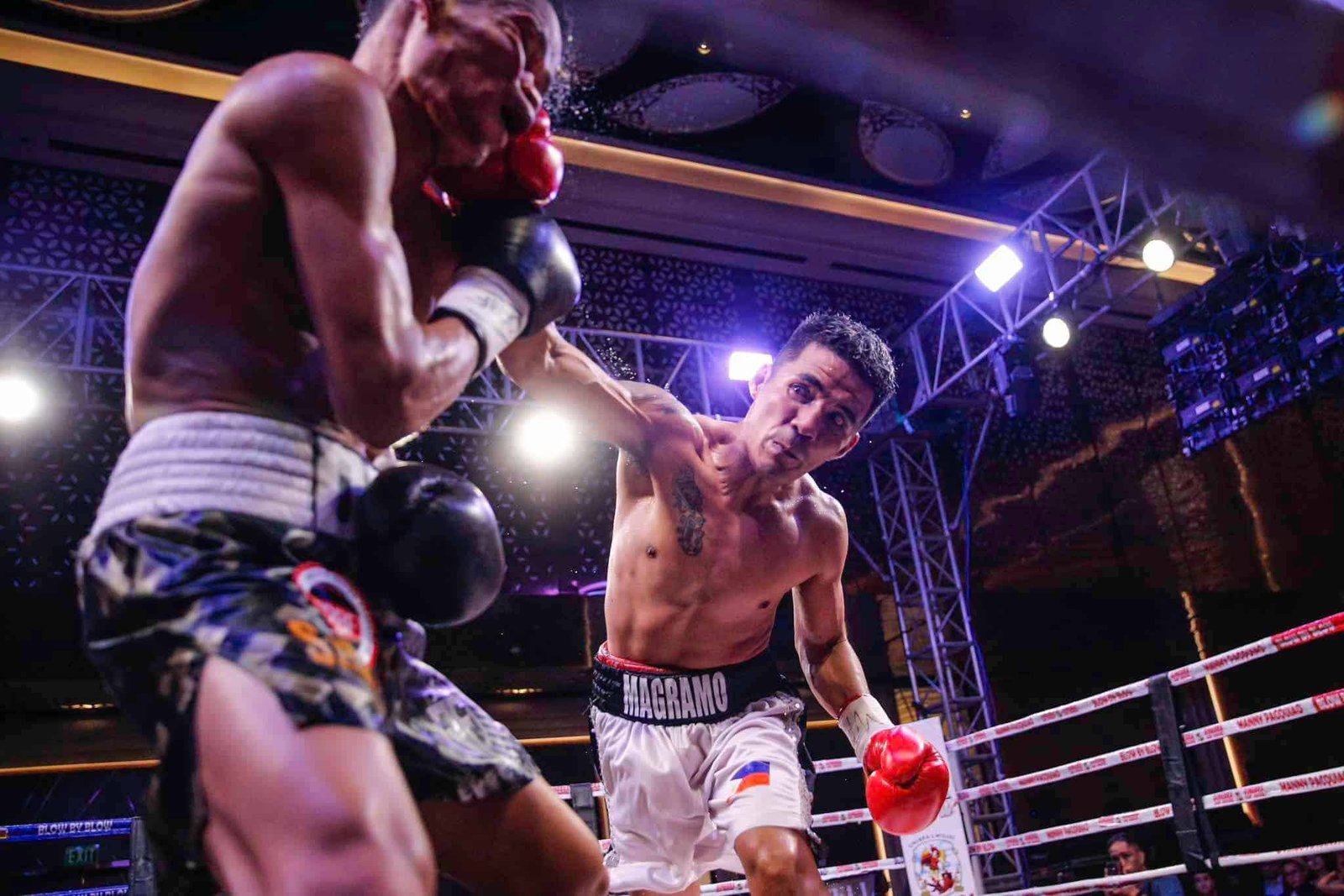 Giemel Magramo beats Judy Flores Blow-By-Blow