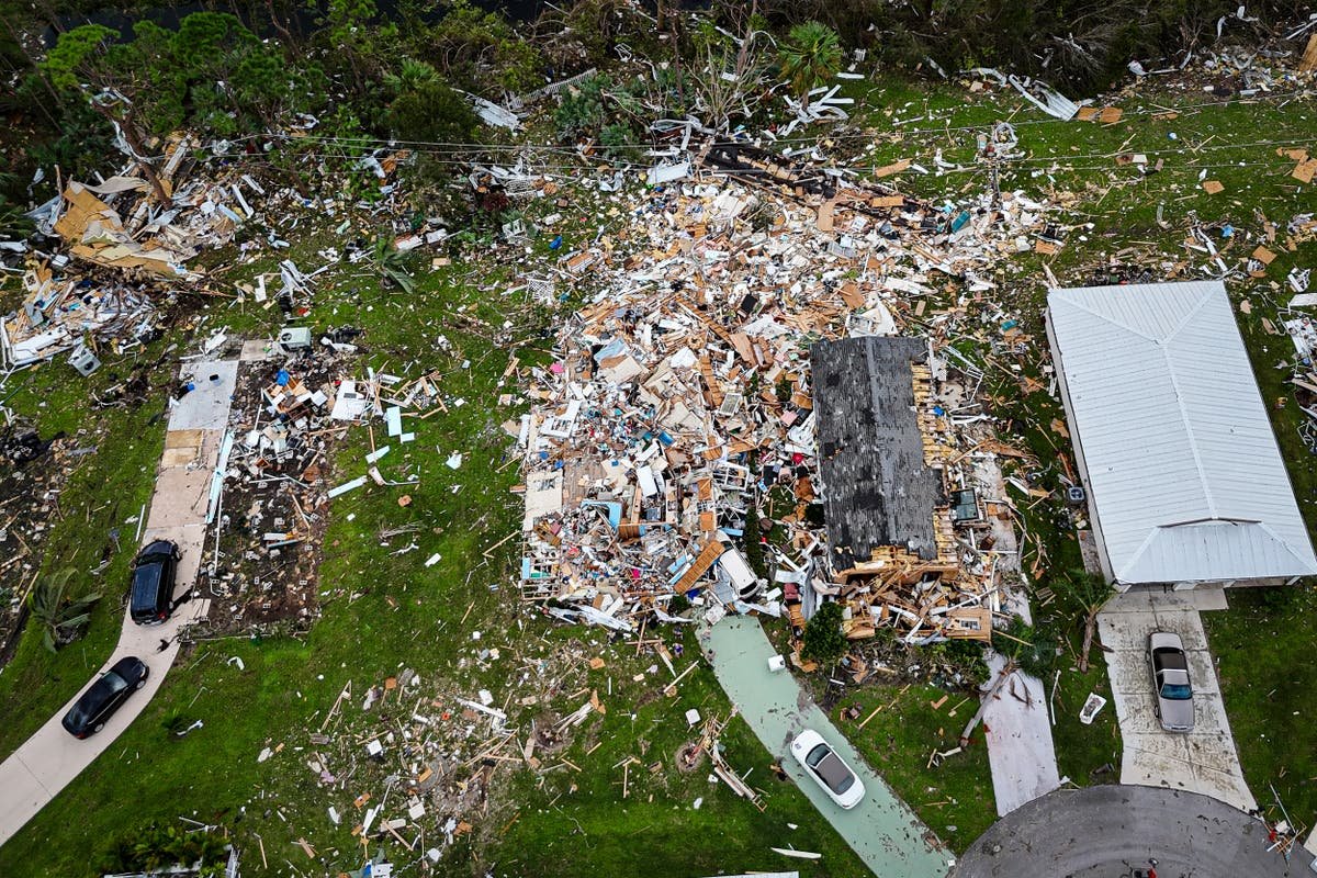 Hurricane Milton live: Florida attempts to recover as 1.6m still without power after ‘one in a lifetime’ destruction of storm