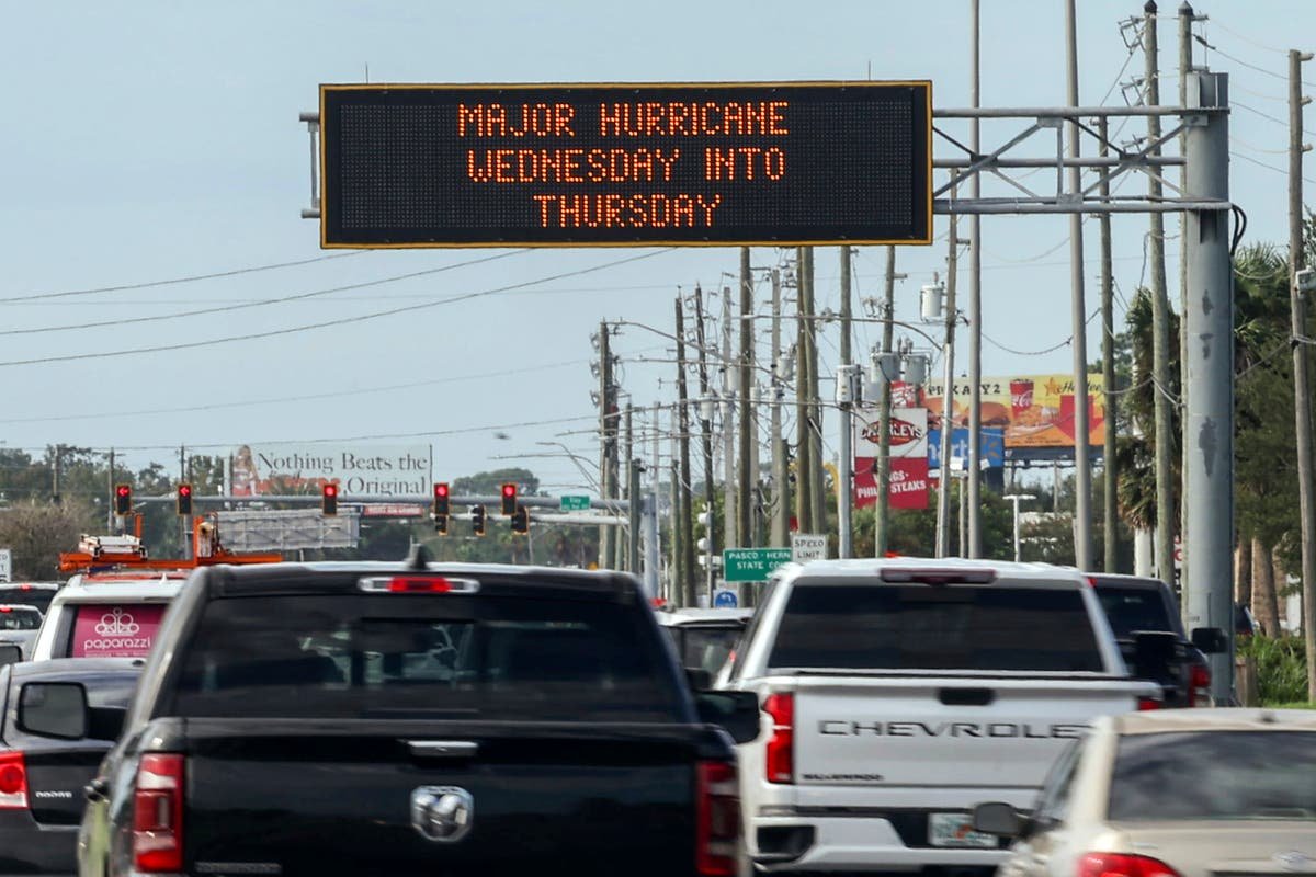 Hurricane Milton live tracker: Florida braces for landfall as Biden warns of ‘life or death decision’