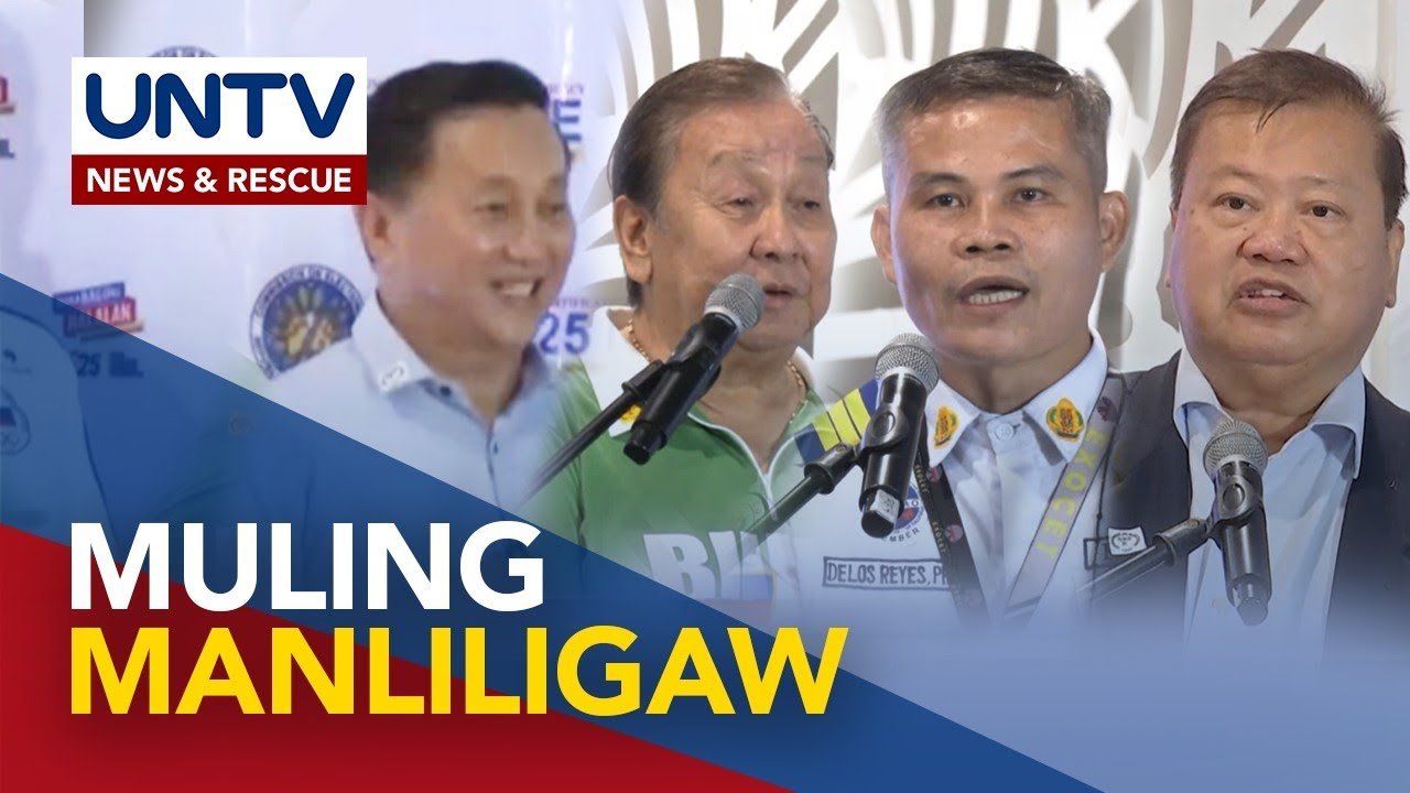 Ilang kandidatong di pinalad sa nagdaang halalan at ilang pulitiko,naghain ng COC para sa 2025 polls