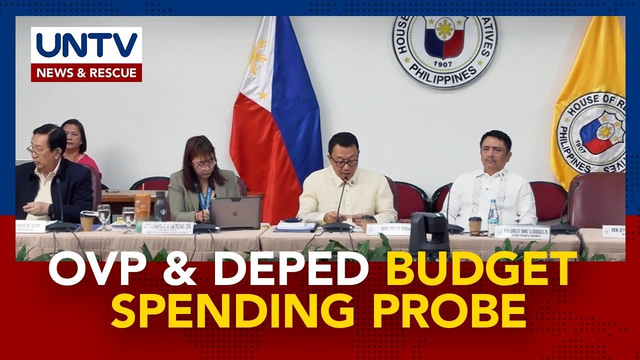 Imbestigasyon sa budget spending ng OVP, DepEd at iba pang ahensya, ipinagpapatuloy sa Kamara