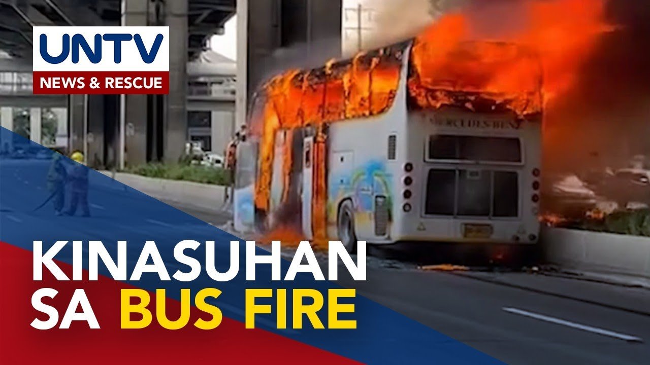 Imbestigasyon sa nasunog na bus sa Thailand, nagsimula na; Driver, kinasuhan