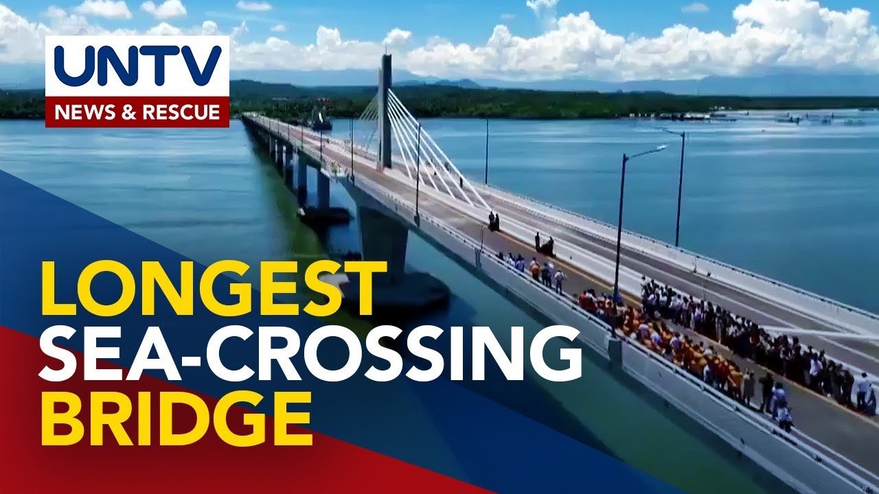 Inagurasyon ng P7.8-B Panguil Bay Bridge sa Mindanao, pinangunahan ni PBBM