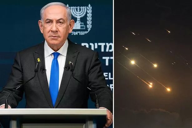 Israel Prime Minister Netanyahu in defiant message as Iran fires nearly 200 missiles