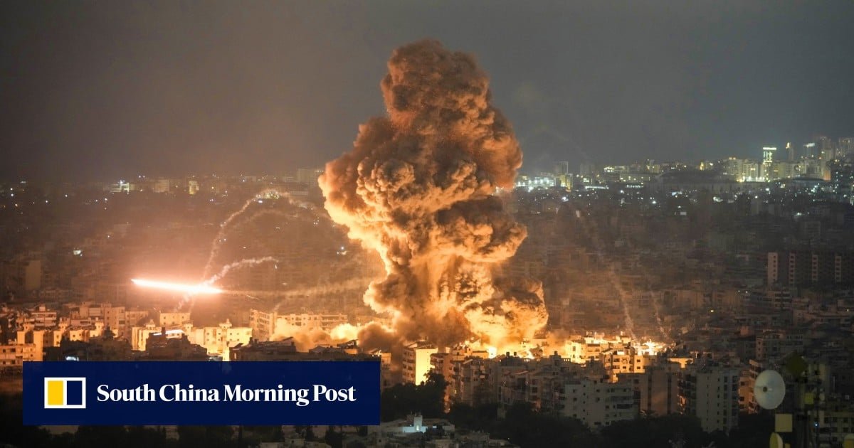 Israel intensifies bombardment of Gaza, southern Lebanon on eve of October 7 anniversary