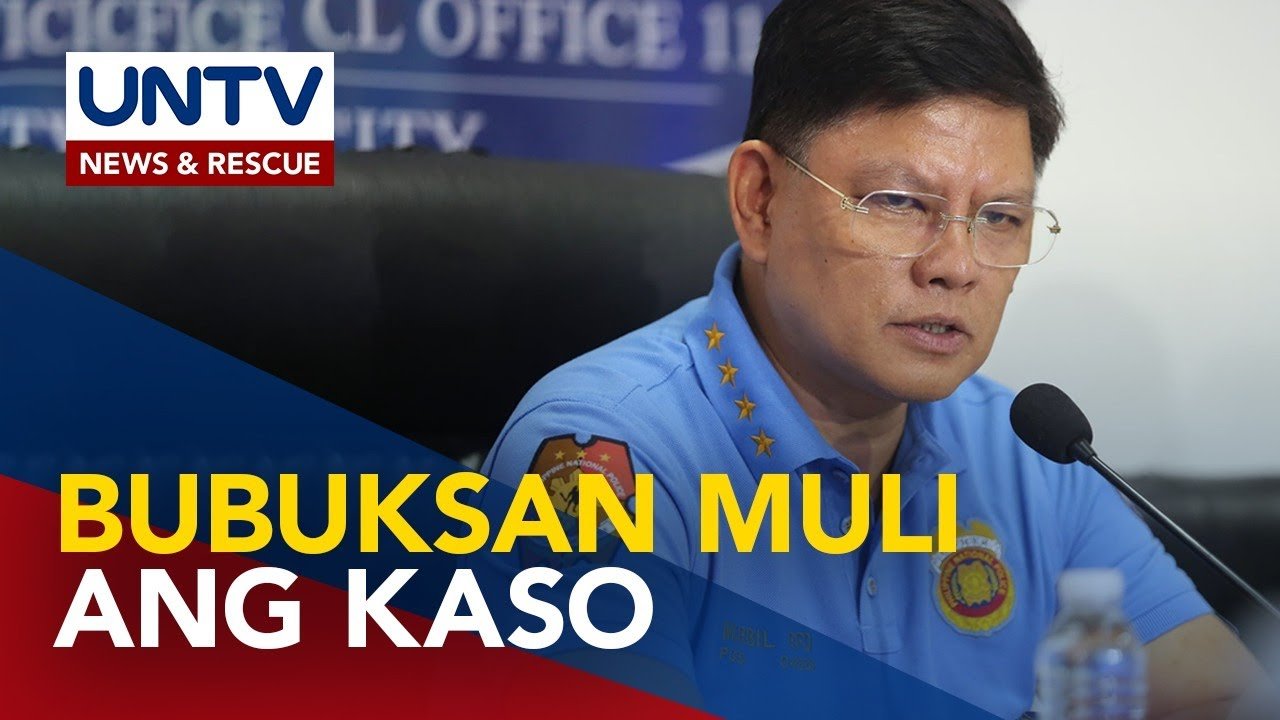 Kaso ng pagpatay kay Wesley Barayuga, muling pinabubuksan ni PNP Chief Gen. Marbil