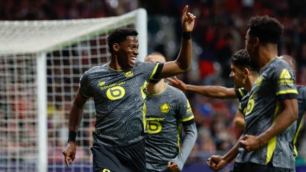 Lille's Jonathan David becomes top Canadian goal scorer in Champions League history